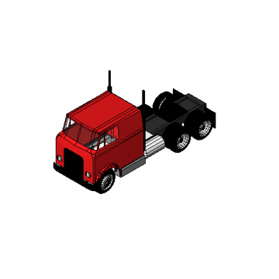 Semi-Truck Cab