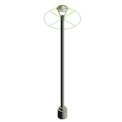 Philips luminaire modern street light 19 M Lamppost - Old