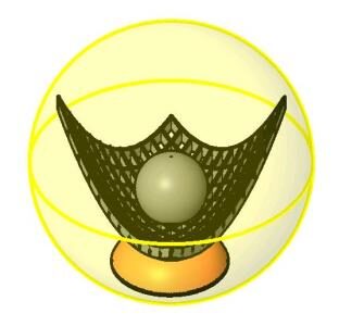 3d lamp paraboloid