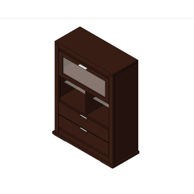 Wooden Display Cabinet