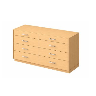Dresser with 6 Drawers and 1 Wide Drawer