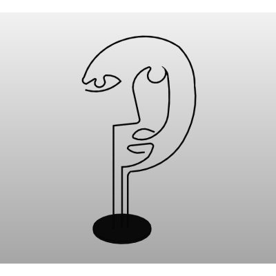 Artistic Snake Sculpture