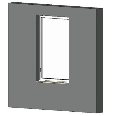 PVC Single-Sash Casement Window