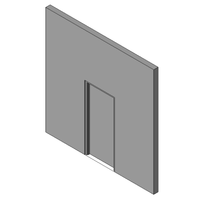 Flush Single Door - Adj Swing 1928