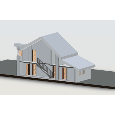 Residential House Section