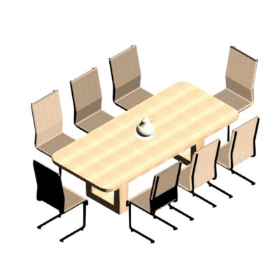 Plywood Dining Set