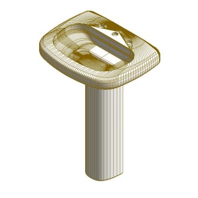 Pedestal sink
