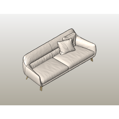 Classic Sofa with Cushions