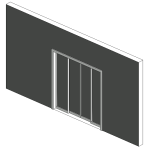 Revit Door Families: Your Free and Parametric Library for 2026 8 4-Pane Sliding Glass Door