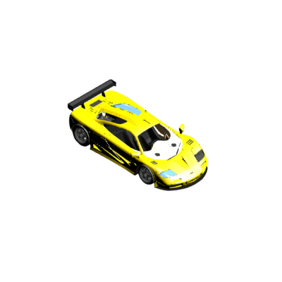 Aerodynamic McLaren F1