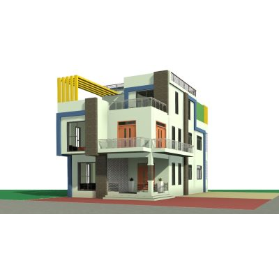 Modern Multi-Story House Design