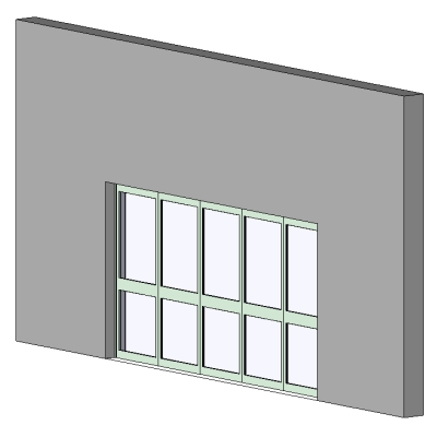 5 Panel Bi-Fold Door Metric