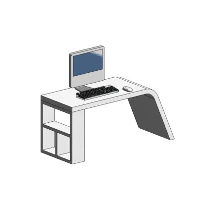 Desk armchair computer mouse