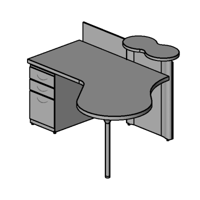 Desk Modular Office Workstation