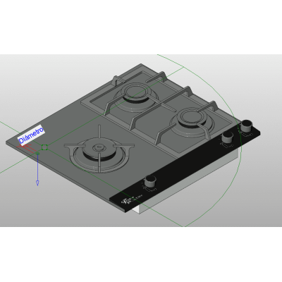 3Q Platinium Cooktop