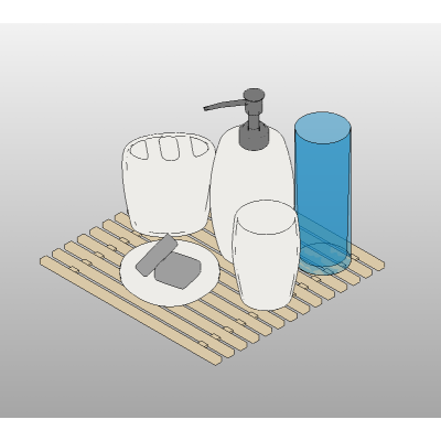 Elegant Bathroom Essentials Set