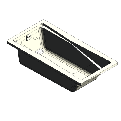 Kohler - K-1510-X Hourglass Bath 1278