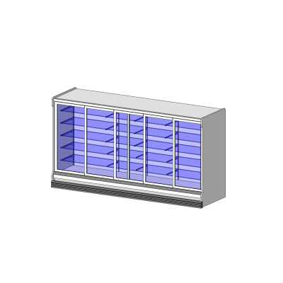 Upright Five Door Freezer