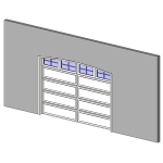 Elegant Garage Door with Four Windows