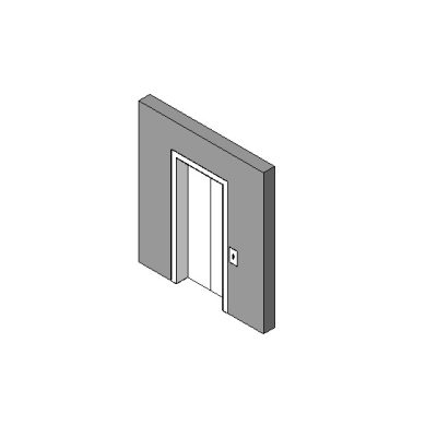 Parameterized floor electrical panel 2 Elevator Doorway