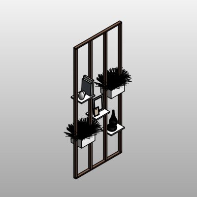 Tall Vertical Room Divider
