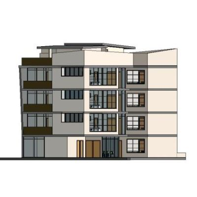 Living 5 floors multifamiliar
