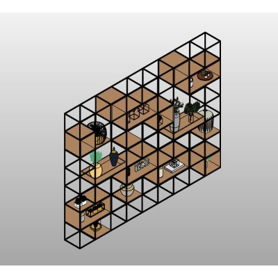 Industrial Bookshelf