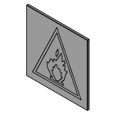 Signage - Flamable