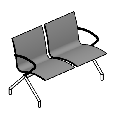 Double Waiting Chair