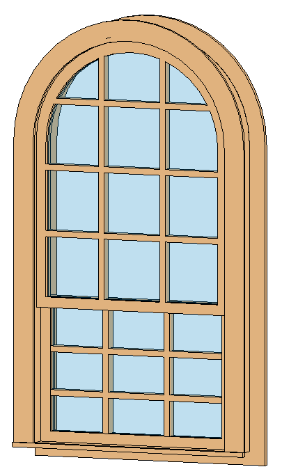ARched window 9043