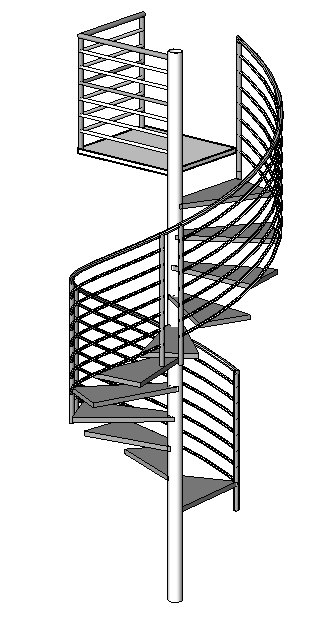 A real spiral stair to code