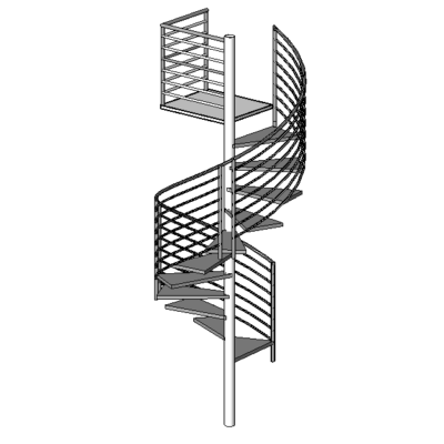 A real spiral stair to code
