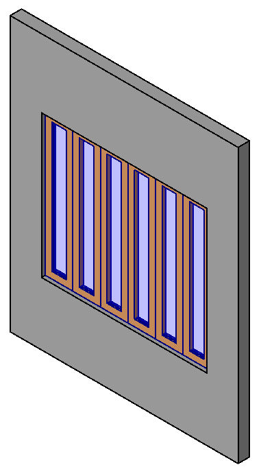 Accordian Window 6-Panel