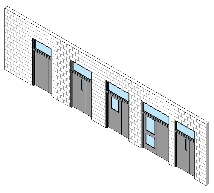 Adjustable Hollow Metal Door for CMU Wall-Revised