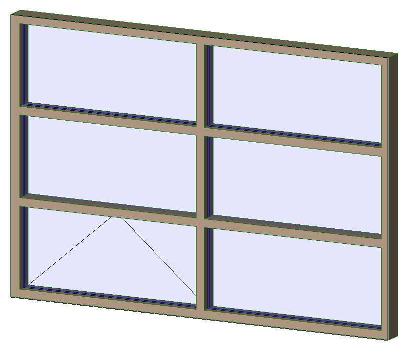 Aluminum Exterior Window 2x3 6330