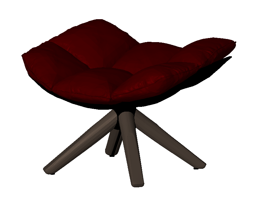 Support Husk HP4 JH easy chairs