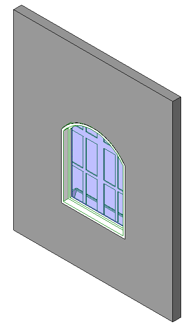 Arched Window 1167