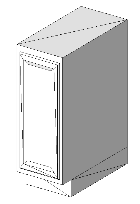 Base Cabinet 1 Door 12x24x34