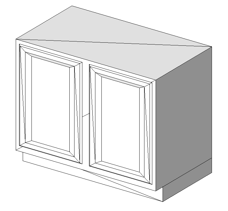 Base Cabinet 2 Door 42x24x34