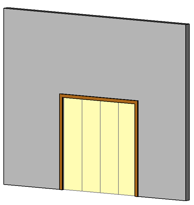 Bifold 4-Panel Door