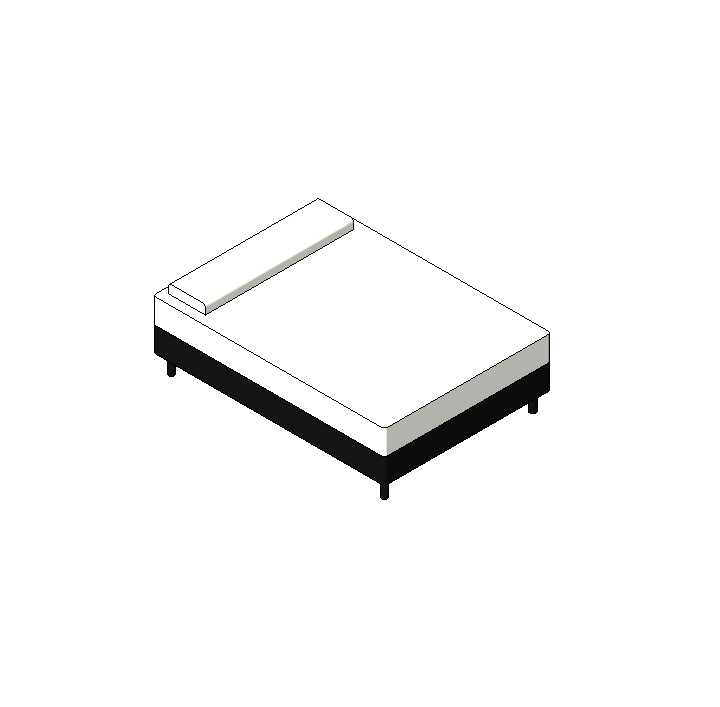 Minimalist Low-Profile Bed