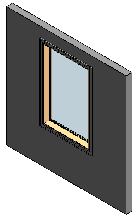 Casement Window with Optional Trim 5368