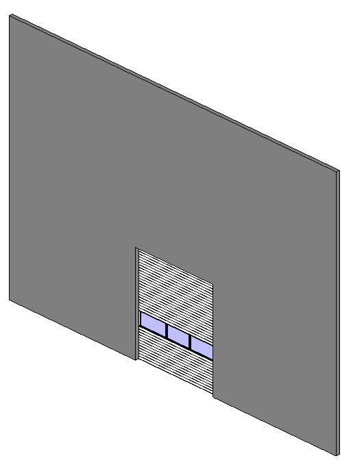 Clopay Commercial Sectional Overhead Garage Door - Model 3150