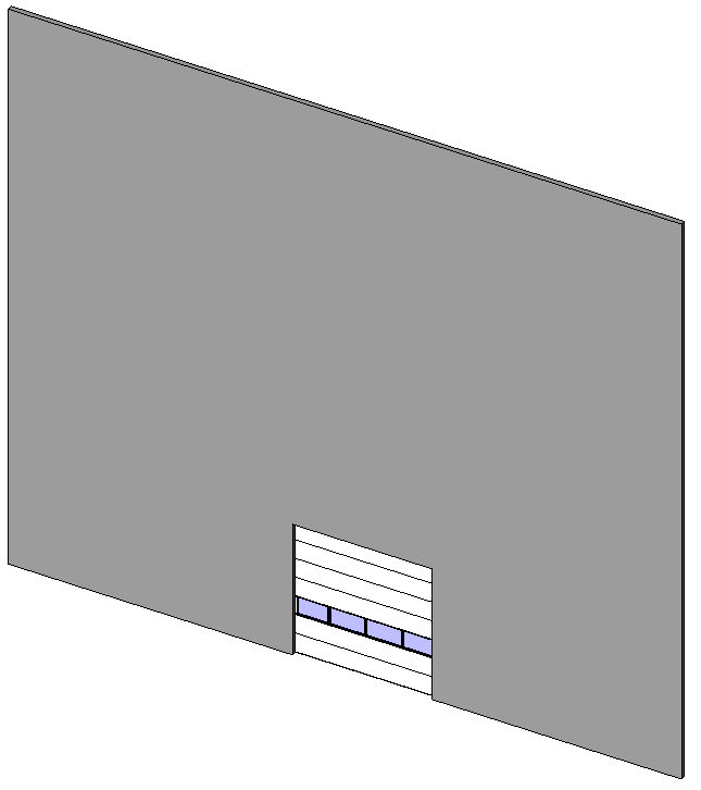 Clopay Commercial Sectional Overhead Garage Door - Model 3722