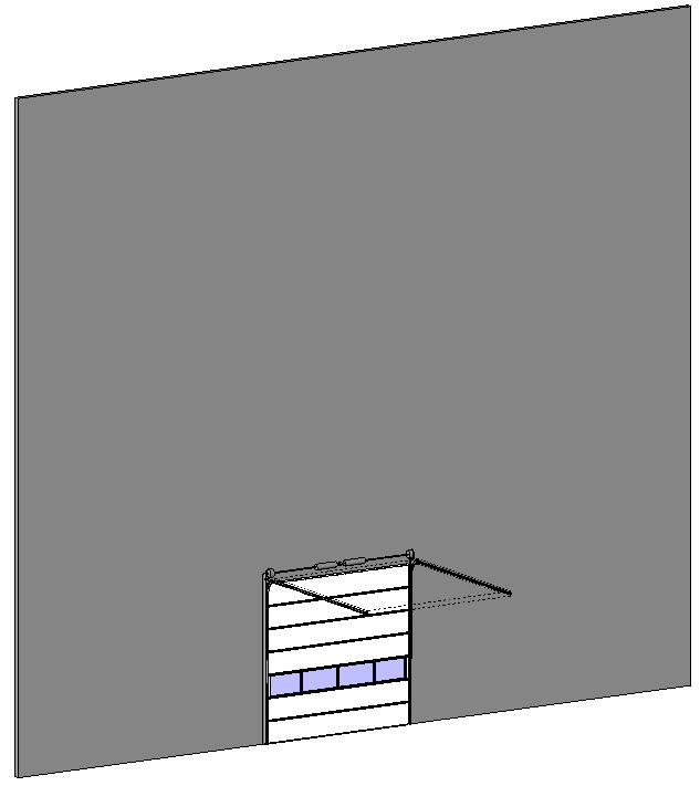 Clopay Commercial Sectional Overhead Garage Door - Model 520S
