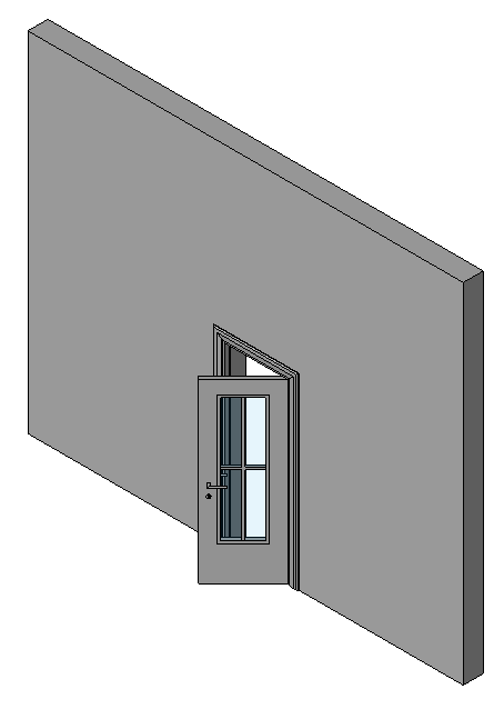 Door with window