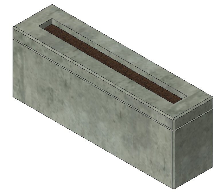 Concrete Planter Box
