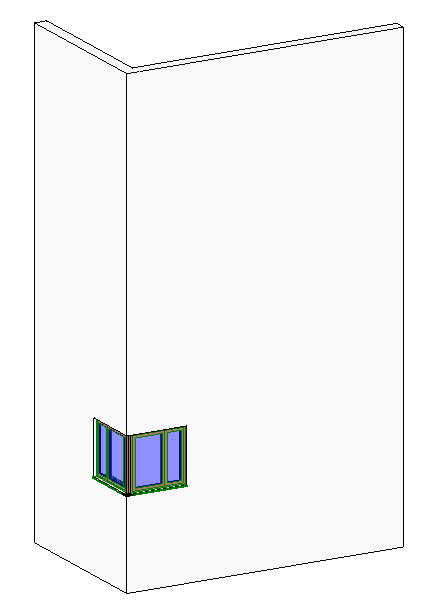 Corner Window from two simple 7317