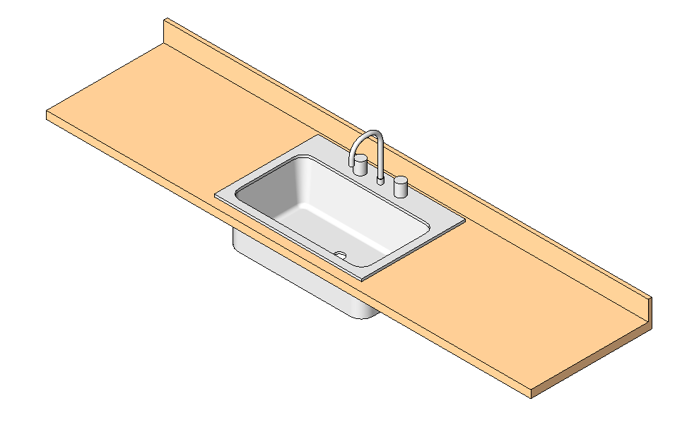Counter Top w Sink