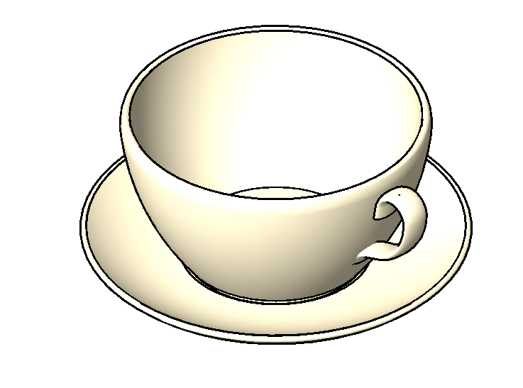 Cup w Saucer